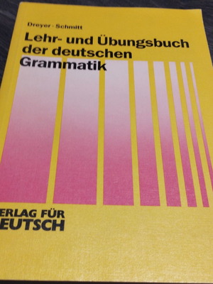 German grammar and syntax used