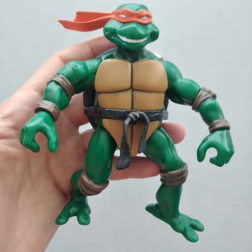 Michelangelo Teenage Mutant Ninja Turtles 2002 action figure used