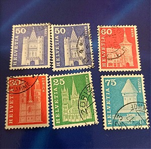 Ελβετικά γραμματόσημα του 1960