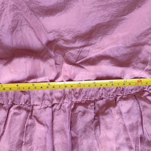 Manila Grace strapless silk dress pink like new, size S