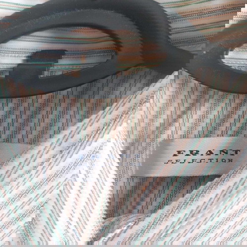 Мъжка риза с дълъг ръкав Frant Selection размер М памучна като ново