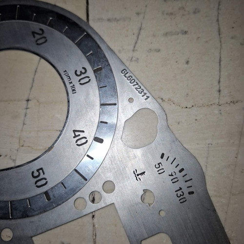 Seat Ibiza 6l instrument cluster cover used