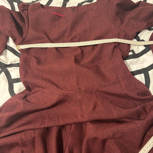 A-line dress like new, size M 38 10, with back zipper
