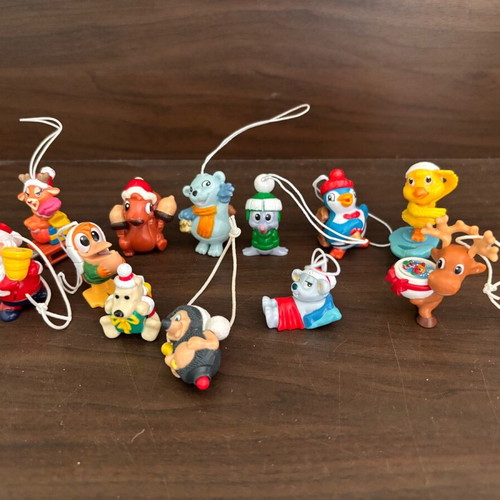Kinder used Christmas figures