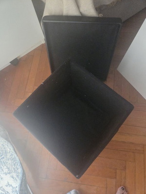 Storage stool used, sturdy