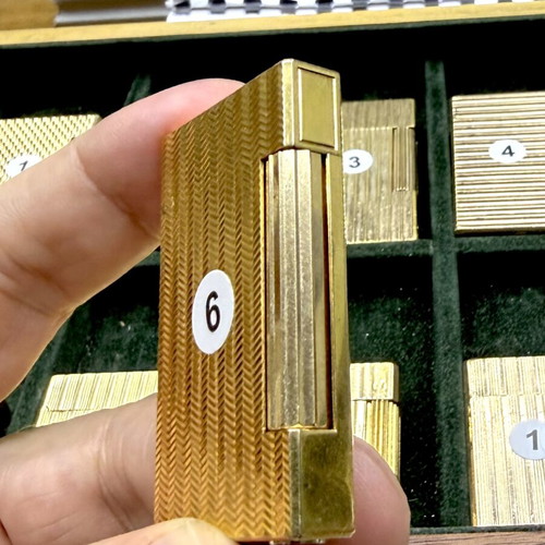 DuPont N6 Slim Gold Lighter like new