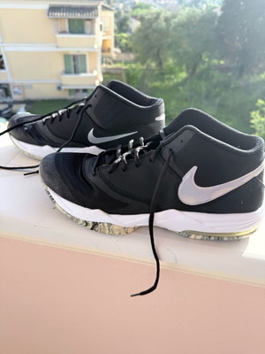 Nike Air Max Emergent athletic shoes like new, black, size 46