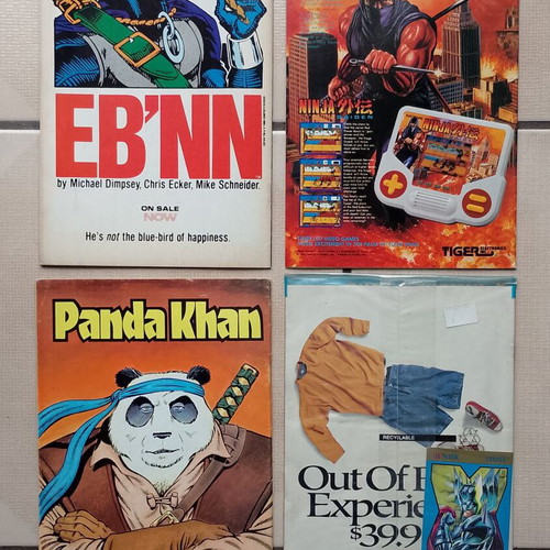 American comics set of four like new, 80s-90s