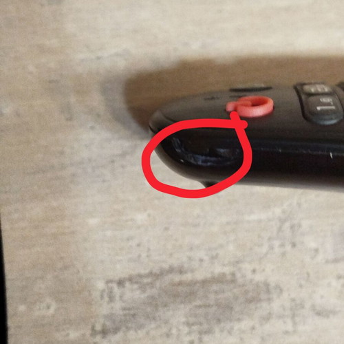 LG Magic Remote Control AN-MR650 used with silicone case