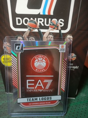 Emporio Armani Milan Team Logos card like new