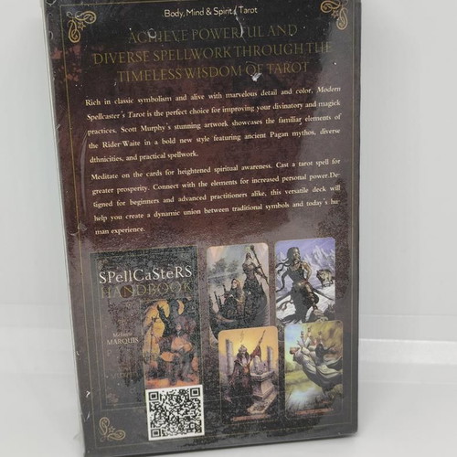 Modern Spellcasters Tarot deck like new with guidebook