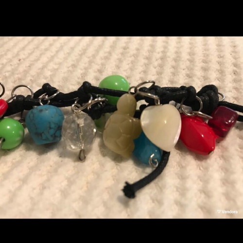 Bracelets charms like new, set of 3 pieces