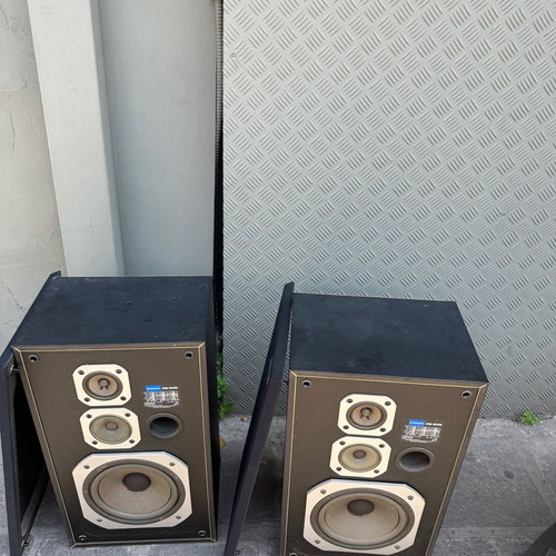 Ηχεία Pioneer CS-545 μεταχειρισμένα, διαστάσεις 32x25x56cm, σετ 2 τεμαχίων