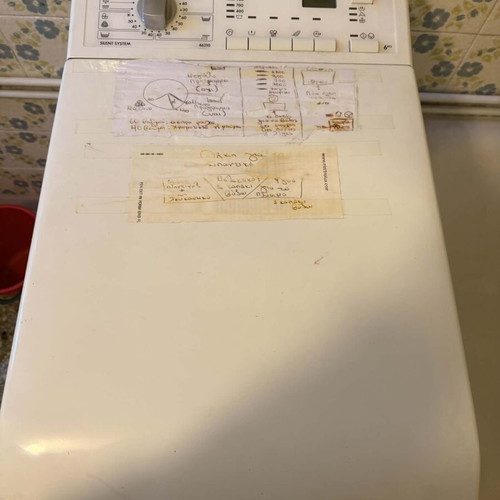 AEG Electrolux top loading washing machine like new, 6 kg