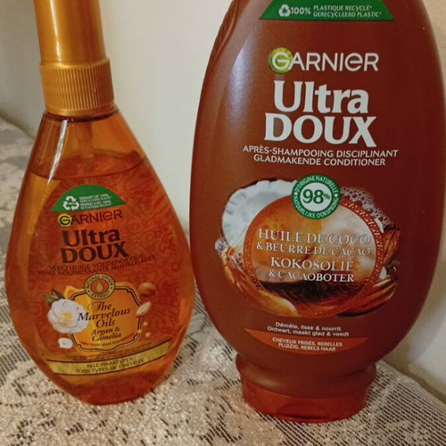 Garnier Ultra Doux Hair Cream with Cocoa and Coconut and Argan Oil