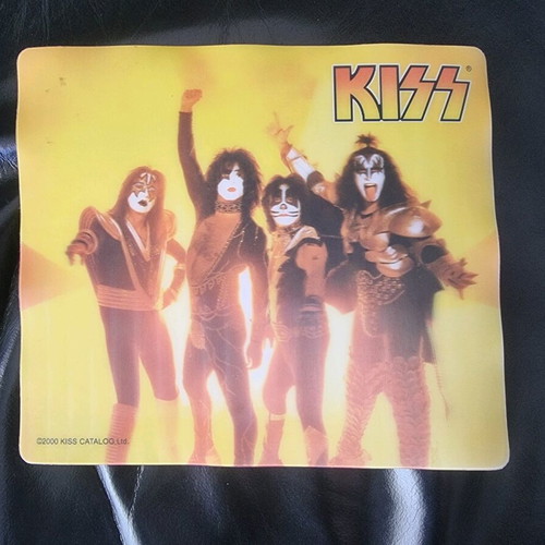 Kiss comic book set with used mousepad