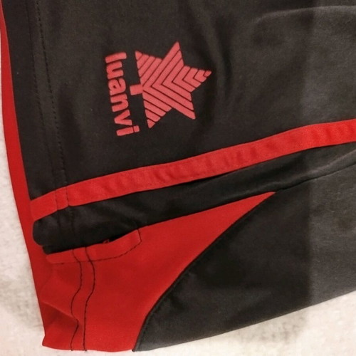 Luanvi black and red sports shorts like new