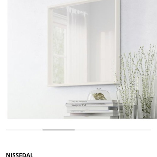 IKEA mirror 65x65cm new without defects