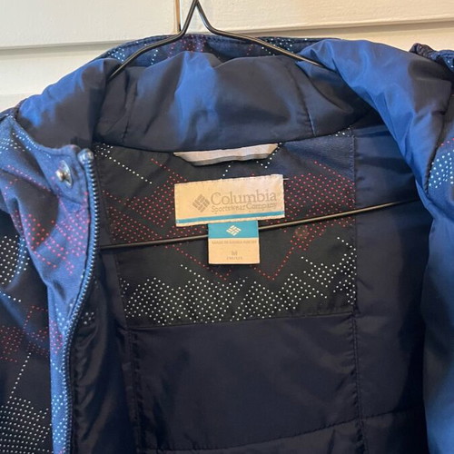 Columbia ski set like new, jacket and pants size M 10-12y