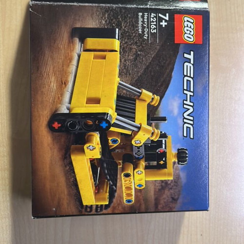 Lego Technic Heavy-Duty Bulldozer 42163 used with box and manual