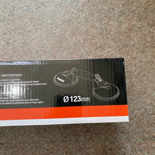 Double suction cup with plastic handle KAPRIOL new