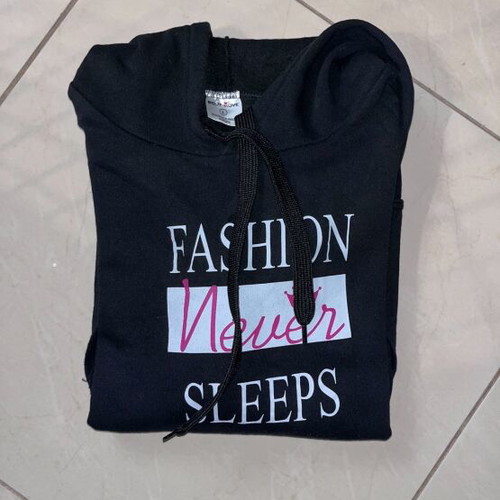 Body Move sweatshirt like new, black, size L for 11-12 years