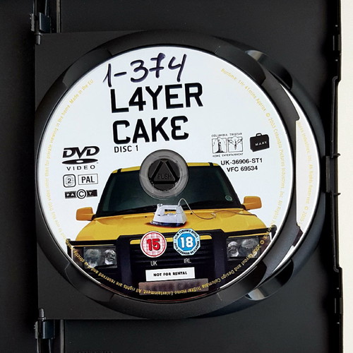 Layer Cake DVD like new, special edition with Daniel Craig