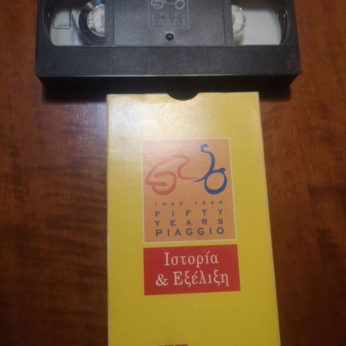 Fifty Years Piaggio VHS like new