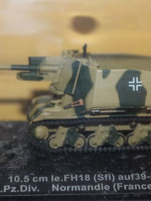 DeAgostini The Combat Tanks Collection 108 10.5 cm le FH18 καινούργιο