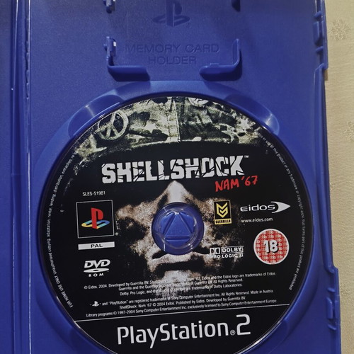 Shellshock Nam '67 PS2 game