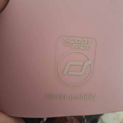 Scoot & Ride Kids Helmet XXS-S Rose with LED Light like new