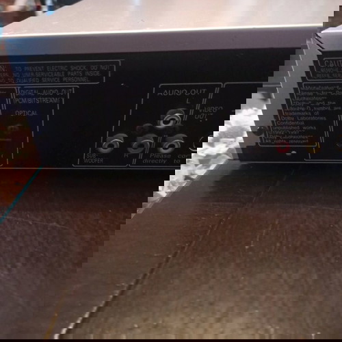 Panasonic DVD-RV20E DVD Player μεταχειρισμένος χωρίς τηλεχειριστήριο