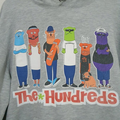 The Hundreds sweatshirt used, size M, gray