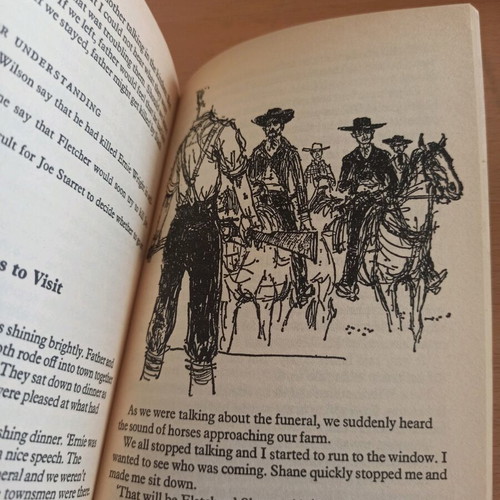 Shane by Jack Schaefer like new, English intermediate western novel