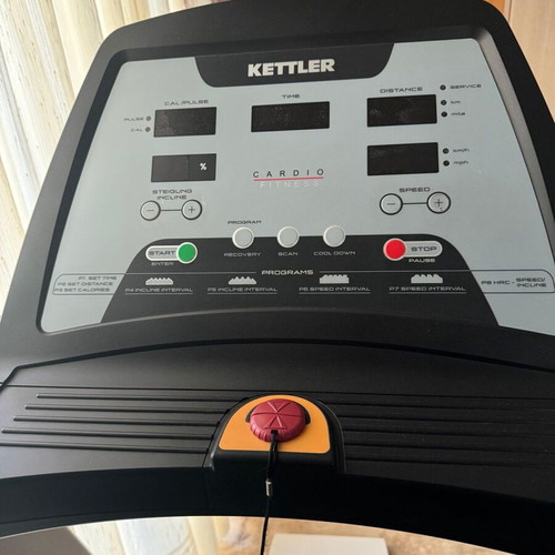 Kettler X treadmill like new, foldable