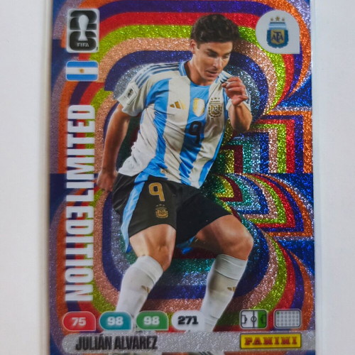 Panini World Cup Adrenalyn XL Limited Edition Julian Alvarez