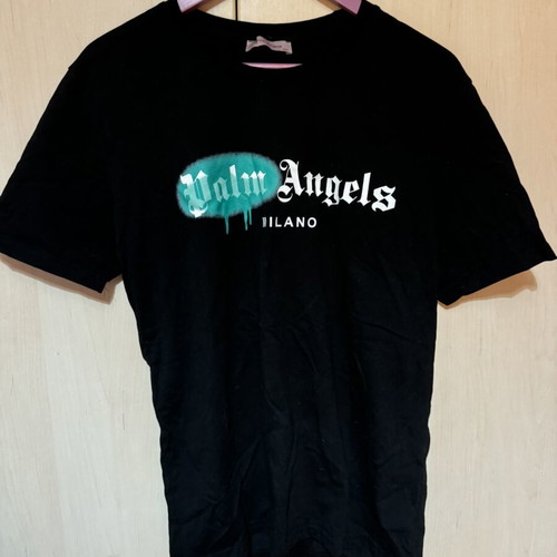 Palm Angels T-shirt new, black and green, XXL