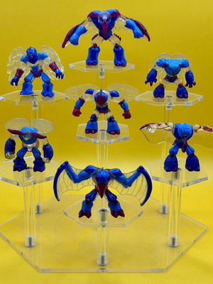 Gormiti Final Evolution Air Tribe πλήρης σετ 7 φιγούρες