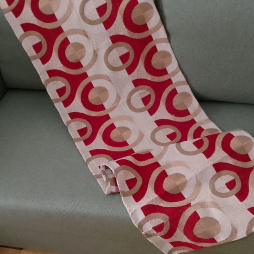 Set of sofa throws for three-seat, two-seat and armchair, thick fabric