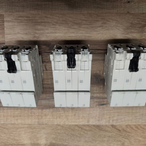 ABB S203-C25 Circuit Breakers used, set of 3, 25A