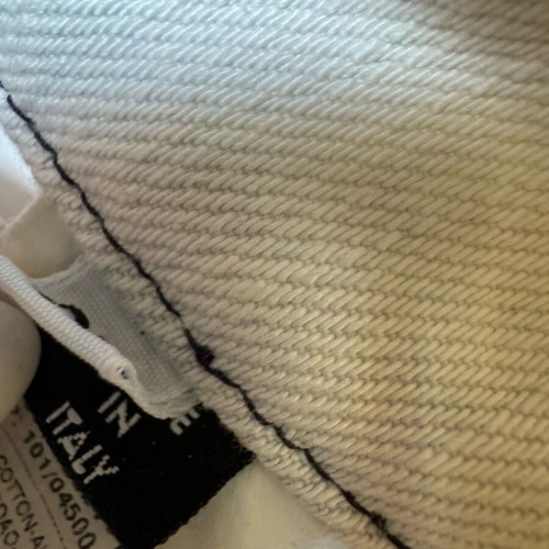 D&G mini denim skirt white like new