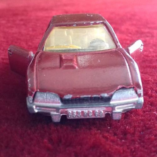 Majorette Citroen CX 1983 used, red burgundy