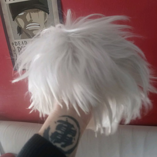Killua Zoldyck Hunter X Hunter cosplay costume like new with wig and accessories