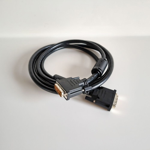 DVI-D Dual Link Cable 2m like new with gold-plated connectors