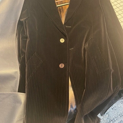 Caramelo velvet coat new brown XL