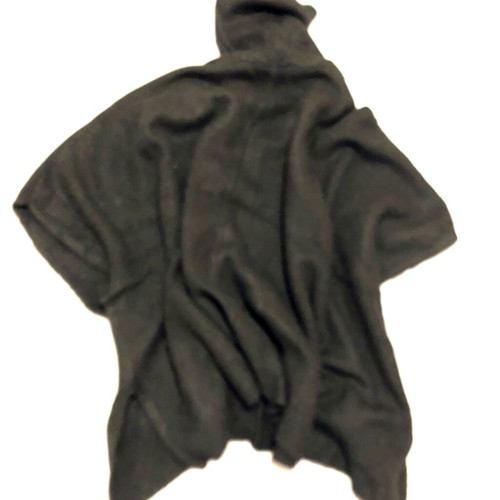 Knit Cape Bershka size M black like new