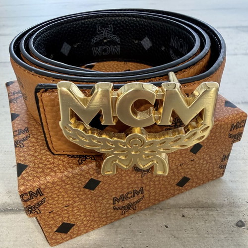 Reversible belt size 105cm, black and brown