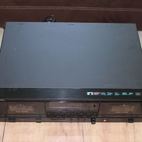 Aiwa AD-WX777Z dual cassette deck like new