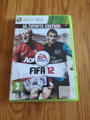 Fifa 12 Xbox 360 game used, good condition, broken case