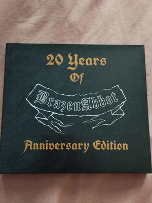 Brazen Abbot CD and DVD like new, 20 Years of Brazen Abbot